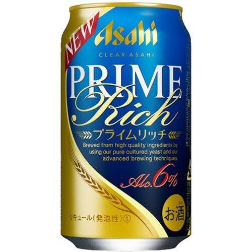 JAN 4901004042163 クリアアサヒ プライムリッチ 缶(350ml*24本入) アサヒビール株式会社 ビール・洋酒 画像