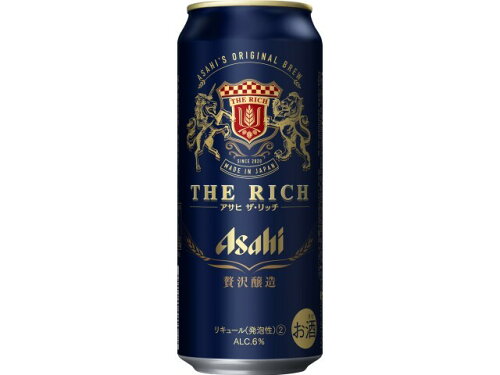 JAN 4901004049988 アサヒビール アサヒ　ザ・リッチ　缶５００ｍｌ アサヒビール株式会社 ビール・洋酒 画像