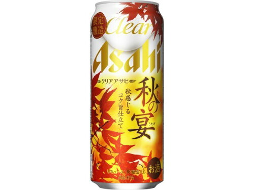 JAN 4901004052650 アサヒビール クリアアサヒ秋の宴　缶５００ｍｌ アサヒビール株式会社 ビール・洋酒 画像