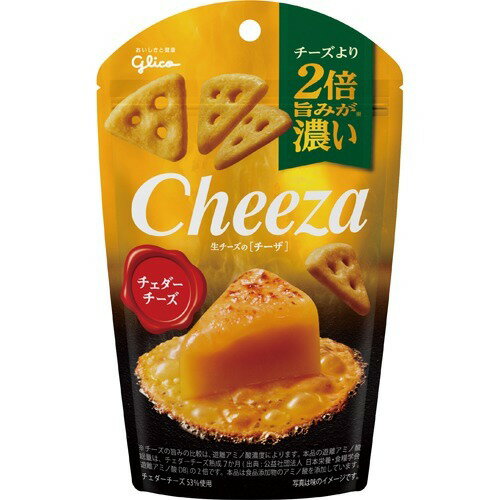 JAN 4901005184978 生チーズのチーザ チェダーチーズ(40g) 江崎グリコ株式会社 スイーツ・お菓子 画像