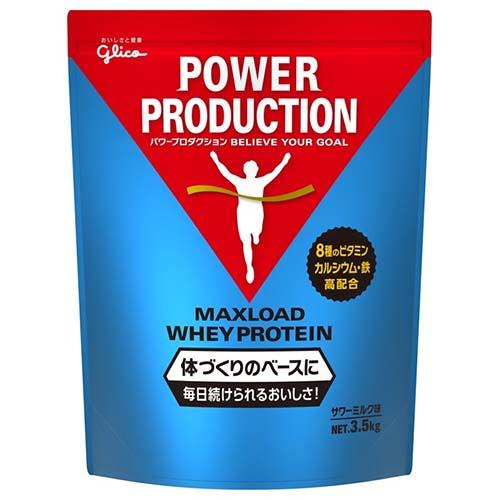 JAN 4901005760134 パワープロダクション マックスロード ホエイプロテイン サワーミルク味(3.5kg) 江崎グリコ株式会社 ダイエット・健康 画像