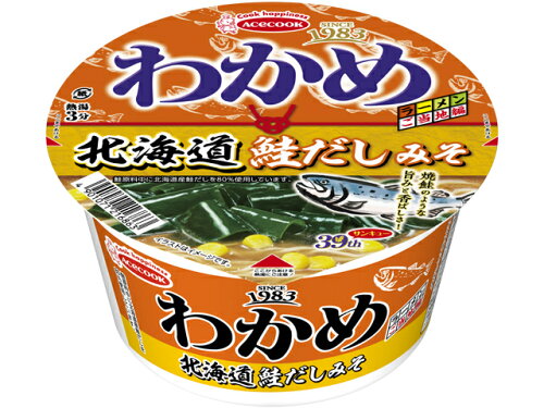 JAN 4901071216863 エースコック わかめラーメン　北海道　鮭だしみそ エースコック株式会社 食品 画像