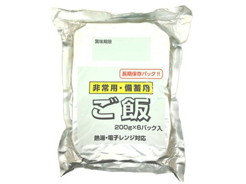 JAN 4901075080415 越後製菓 非常用・備蓄用米飯 S 200gX6 越後製菓株式会社 食品 画像