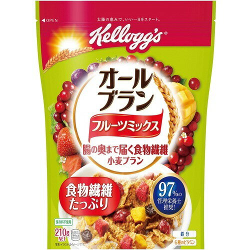 JAN 4901113157369 ケロッグ オールブラン フルーツミックス 袋(210g) 日本ケロッグ(同) 食品 画像