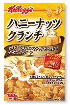 JAN 4901113304152 ケロッグ ハニーナッツクランチ(180g) 日本ケロッグ(同) 食品 画像