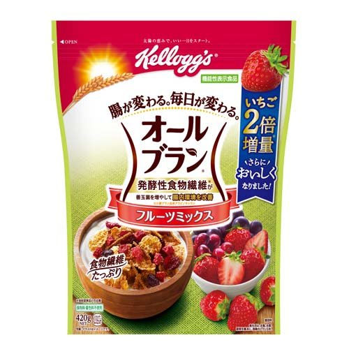 JAN 4901113721737 ケロッグ オールブラン フルーツミックス(420g) 日本ケロッグ(同) 食品 画像