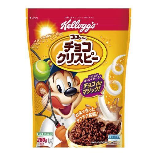 JAN 4901113888324 ケロッグ ココくんのチョコクリスピー 袋(260g) 日本ケロッグ(同) 食品 画像