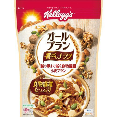 JAN 4901113997781 ケロッグ オールブラン 香ばしナッツ(410g) 日本ケロッグ(同) 食品 画像