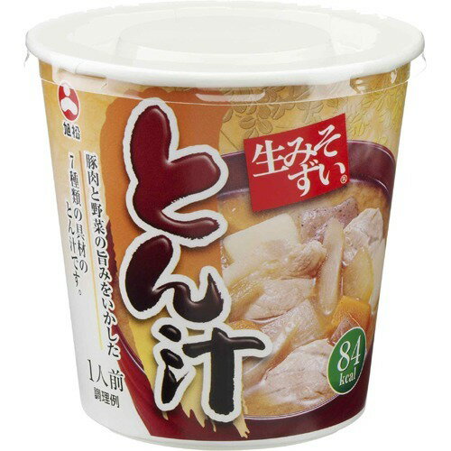 JAN 4901139030899 カップ生みそずい とん汁(1コ入) 旭松食品株式会社 食品 画像