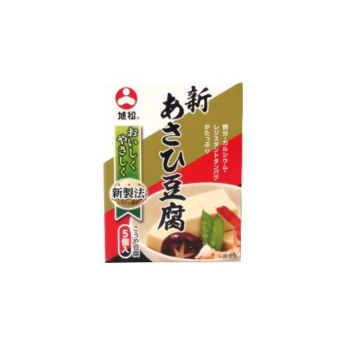 JAN 4901139140727 旭松 新あさひ豆腐(5コ入) 旭松食品株式会社 食品 画像