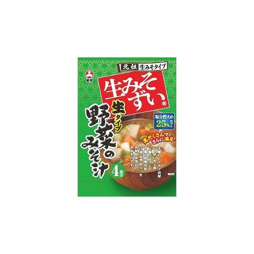 JAN 4901139362891 生みそずい 生タイプ野菜みそ汁(4食入) 旭松食品株式会社 食品 画像