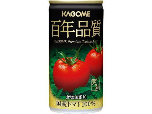 JAN 4901306017807 カゴメ 百年品質 トマトジュース 缶 190g カゴメ株式会社 水・ソフトドリンク 画像