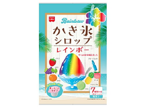 JAN 4901325301062 共立食品 レインボーかき氷シロップ 共立食品株式会社 スイーツ・お菓子 画像