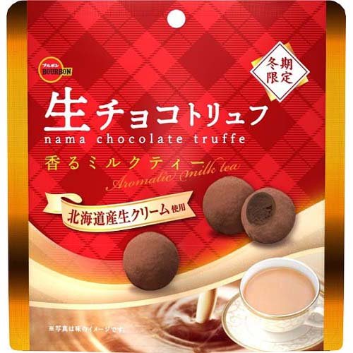 JAN 4901360350117 生チョコトリュフ 香るミルクティー(50g) 株式会社ブルボン スイーツ・お菓子 画像