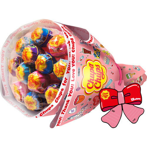JAN 4901551160235 チュッパチャプス フラワーブーケ(12個) クラシエフーズ株式会社 スイーツ・お菓子 画像