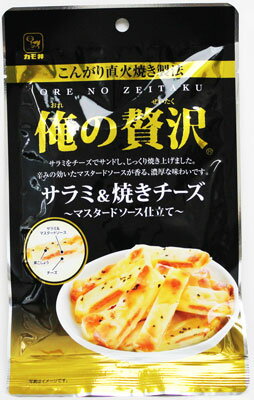 JAN 4901561212757 カモ井 俺の贅沢 サラミ&焼きチーズ 45g カモ井食品工業株式会社 食品 画像