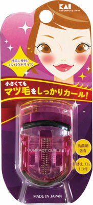 JAN 4901601282504 PCアイラッシュカーラー ピンク KQ3011(1コ入) 貝印株式会社 美容・コスメ・香水 画像