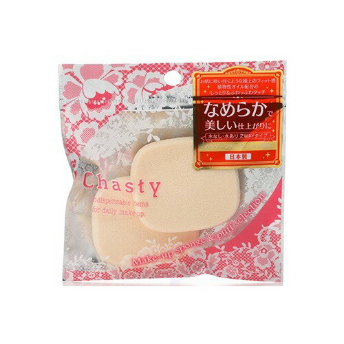 JAN 4901604434368 チャスティ スーパーモイストホイップスポンジ コンパクト型(2コ入) 株式会社シャンティ 美容・コスメ・香水 画像