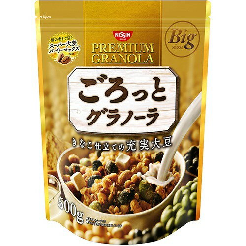JAN 4901620161118 ごろっとグラノーラ きなこ仕立ての充実大豆(500g) 日清シスコ株式会社 食品 画像