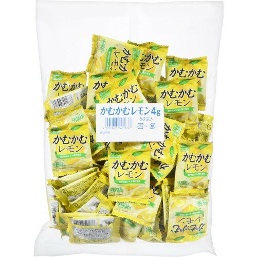 JAN 4901625421637 かむかむ 瀬戸内レモン(4g*50袋入) 三菱食品株式会社 スイーツ・お菓子 画像
