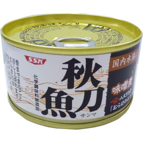 JAN 4901688111551 SSK 旬 秋刀魚 味噌煮(175g) 清水食品株式会社 食品 画像