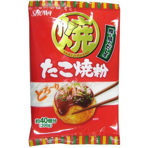 JAN 4901760432390 昭和(SHOWA) たこ焼粉(200g) 昭和産業株式会社 食品 画像
