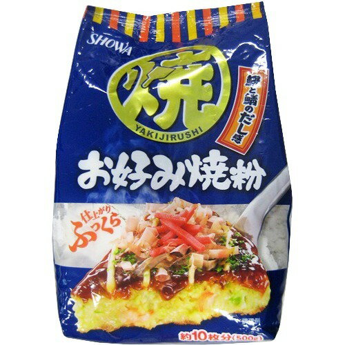 JAN 4901760433182 昭和(SHOWA) お好み焼粉(500g) 昭和産業株式会社 食品 画像