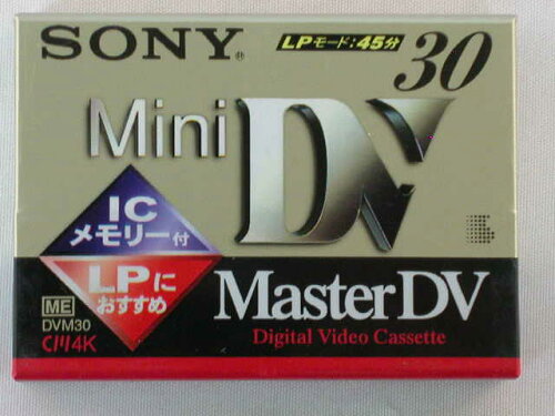 JAN 4901780414093 SONY ミニDVカセット DVM30M2 ソニーグループ株式会社 TV・オーディオ・カメラ 画像