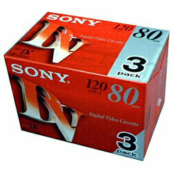 JAN 4901780705665 SONY ミニDVカセット ビデオカメラ用デジタルテープ 3DVM80R3 ソニーグループ株式会社 TV・オーディオ・カメラ 画像