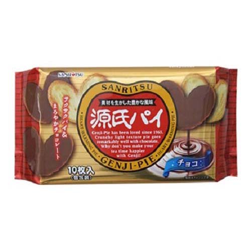 JAN 4901830164411 源氏パイ チョコ(10枚入) 三立製菓株式会社 スイーツ・お菓子 画像