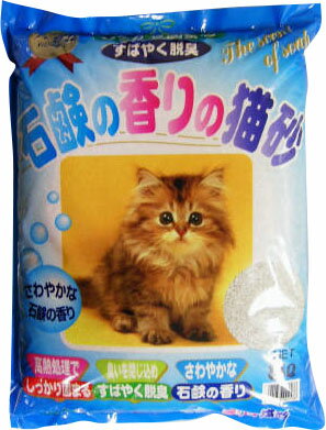 JAN 4901879002538 猫砂 石鹸の香りの猫砂(8L) 新東北化学工業株式会社 ペット・ペットグッズ 画像