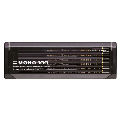 JAN 4901991000030 トンボ 鉛筆 モノ100 2H 株式会社トンボ鉛筆 日用品雑貨・文房具・手芸 画像