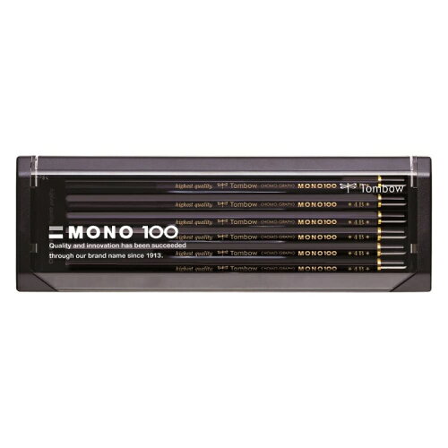 JAN 4901991000153 トンボ モノ100 4B MONO-1004B 株式会社トンボ鉛筆 日用品雑貨・文房具・手芸 画像