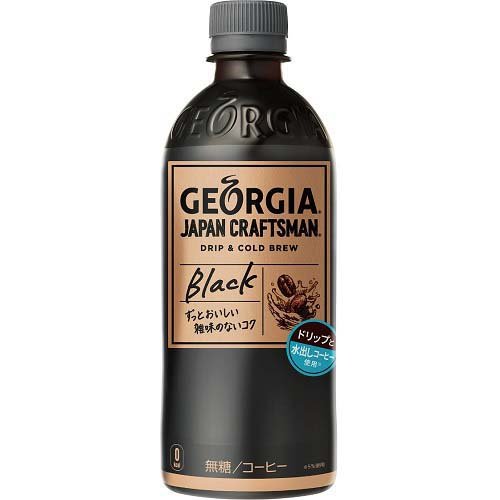 JAN 4902102127264 ジョージア ジャパン クラフトマン ブラック PET(500ml*24本入) 日本コカ・コーラ株式会社 水・ソフトドリンク 画像