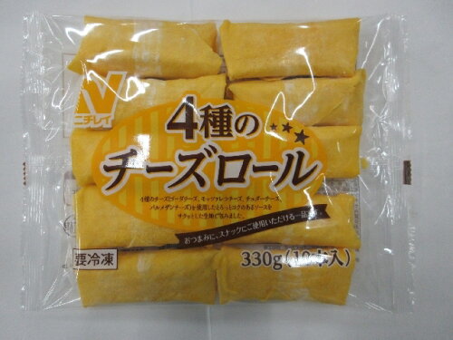 JAN 4902130107030 ニチレイフーズ 4種のチーズロール 株式会社ニチレイフーズ 食品 画像