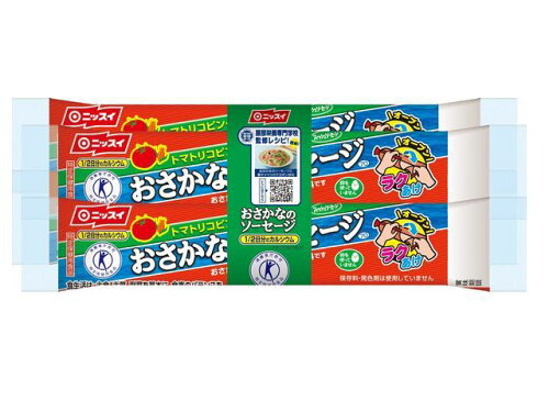 JAN 4902150029343 日本水産 おさかなのソーセージ７０　４本束　７０ｇｘ４本 日本水産株式会社 食品 画像