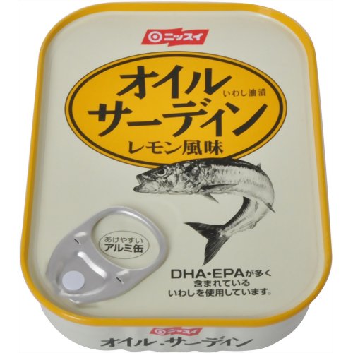 JAN 4902150100950 日本水産 ニッスイ　オイルサーディン　レモン　ＡＬ　ＥＯ 日本水産株式会社 食品 画像
