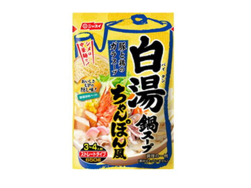 JAN 4902150119631 日本水産 Ｒ白湯鍋スープ　ちゃんぽん風　６５０ｇ 日本水産株式会社 食品 画像