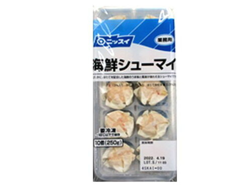 JAN 4902150743690 日本水産 海鮮シューマイ 10個（250g） 株式会社ニッスイ 食品 画像