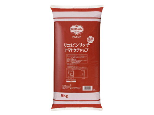 JAN 4902204000045 キッコーマン DEL リコピンリッチ トマトケチャップ 5kg 日本デルモンテ株式会社 食品 画像