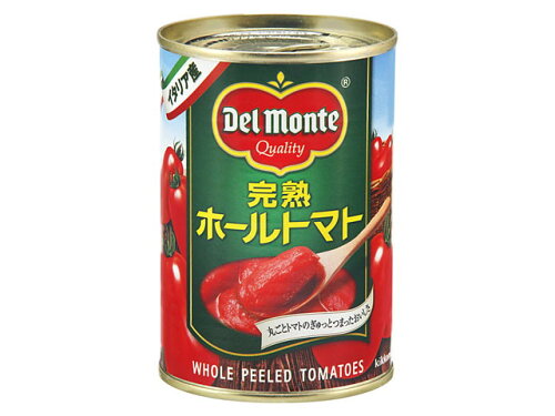 JAN 4902204436530 キッコーマン デルモンテ　完熟ホールトマト　４００ｇ 日本デルモンテ株式会社 食品 画像