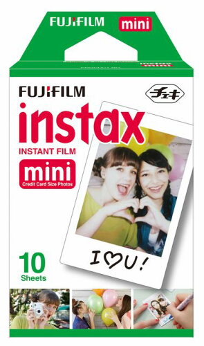 JAN 4902520217523 インスタントカラーフィルムinstax mini 1PN(1パック10枚入) 富士フイルム株式会社 TV・オーディオ・カメラ 画像