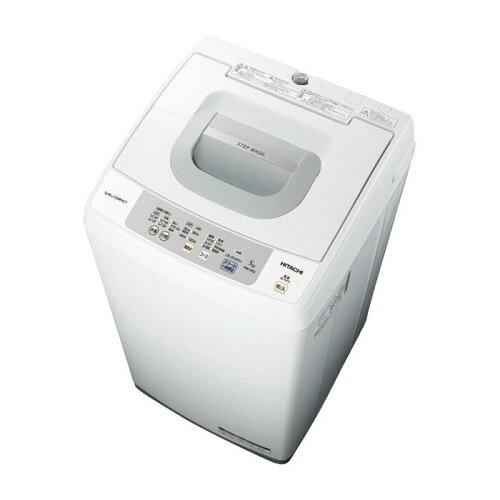 JAN 4902530131536 HITACHI 全自動洗濯機 NW-H53 W 日立グローバルライフソリューションズ株式会社 家電 画像