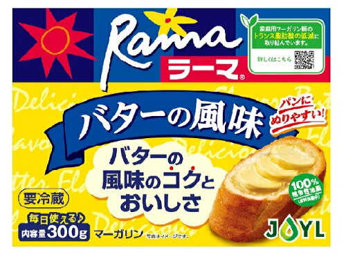 JAN 4902590127852 Ｊ-オイルミルズ ラーマ　バターの風味３００Ｇ 株式会社J-オイルミルズ 食品 画像