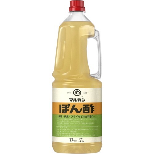 JAN 4902711162618 マルカン ぽん酢(1.8L) マルカン酢株式会社 食品 画像