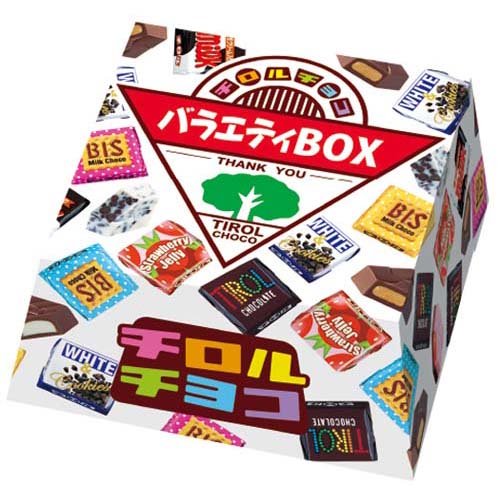 JAN 4902780032010 チロルチョコ バラエティBOX(27個入) チロルチョコ株式会社 スイーツ・お菓子 画像
