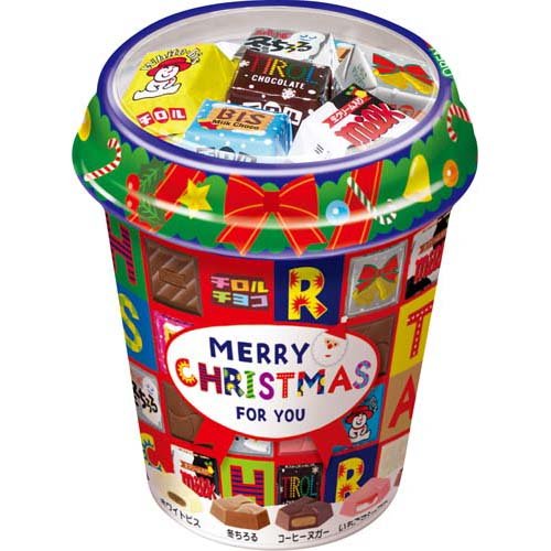 JAN 4902780033468 チロルチョコ クリスマスカップ(40コ入) チロルチョコ株式会社 スイーツ・お菓子 画像