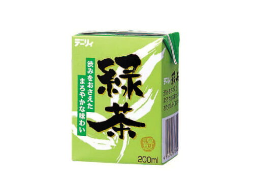 JAN 4902986503413 デーリィ 緑茶 200ml 南日本酪農協同株式会社 水・ソフトドリンク 画像