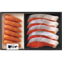 JAN 4903085382312 やまや 辛子明太子 紅鮭 詰合せ 株式会社やまやコミュニケーションズ 食品 画像