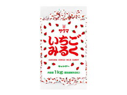 JAN 4903901150354 サクマ製菓 いちごみるく 1Kg サクマ製菓株式会社 スイーツ・お菓子 画像